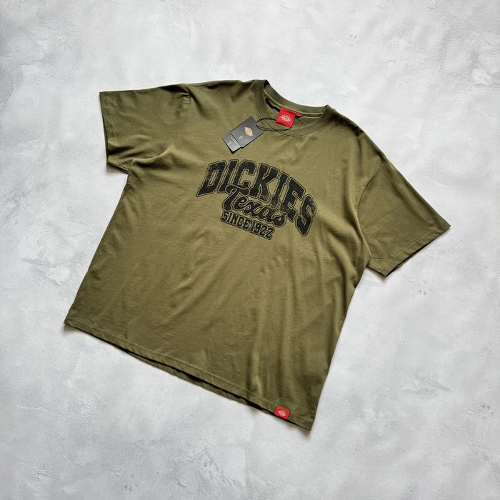 Футболка Dickies колір хакі Дікіс