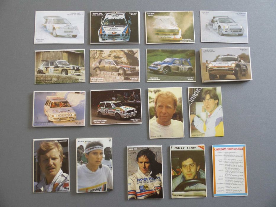 Lotes de Calendários de Bolso F1 e Rali