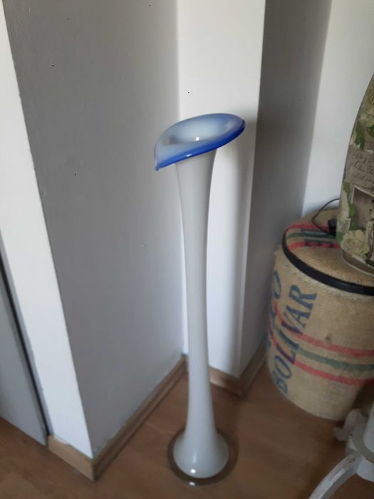 bardzo duży wazon ze szkła