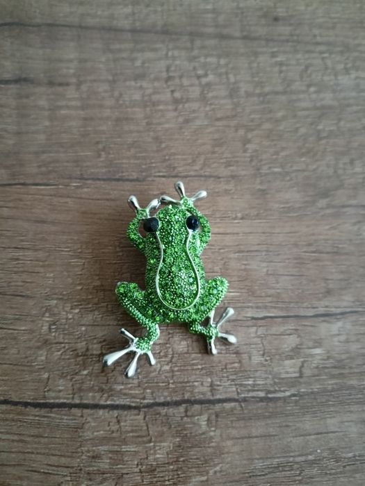 Broszka Żaba Frog