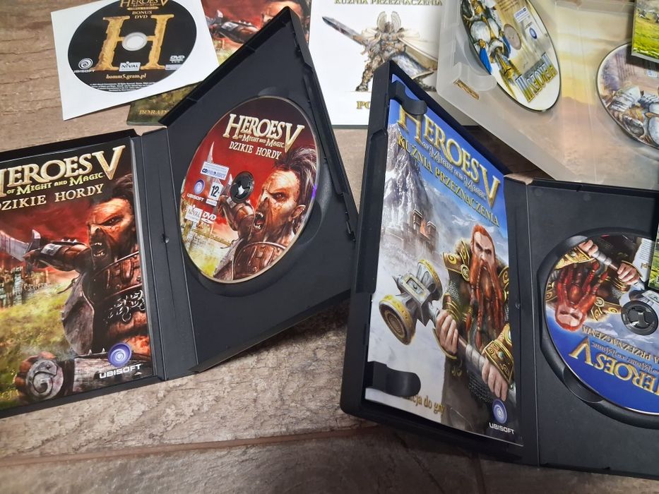 Heroes 5 złota kolekcja PL komplet gry pc gra komputerowa