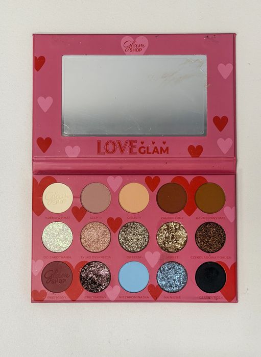 GlamBOX - LOVE GLAM Glamshop Paleta cieni