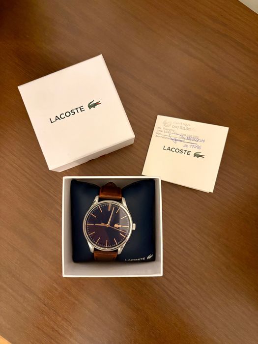 Relógio - Lacoste Vienna - Quartzo 42mm - Documentos e Garantia
