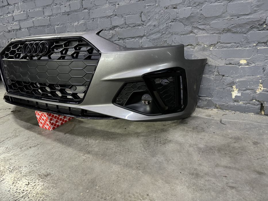 Бампер A4 B9 S Line competition S-line слайн 2020-223 shadowline