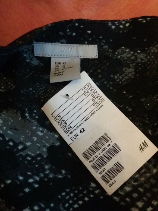 Sukienka na lato H&M rozmiar XL