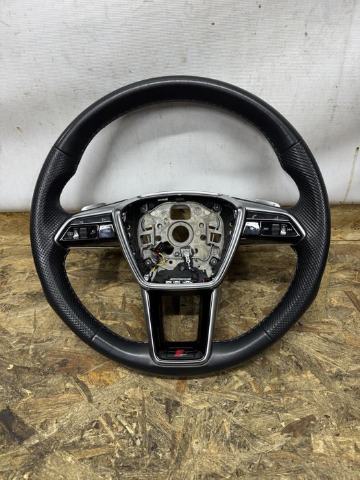 Руль S Line підігрів Audi E Tron / A6 C8 / A7 подогрев кермо