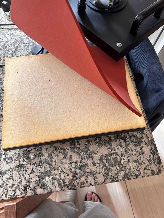 Máquina de sublimação por transferência para t-shirts