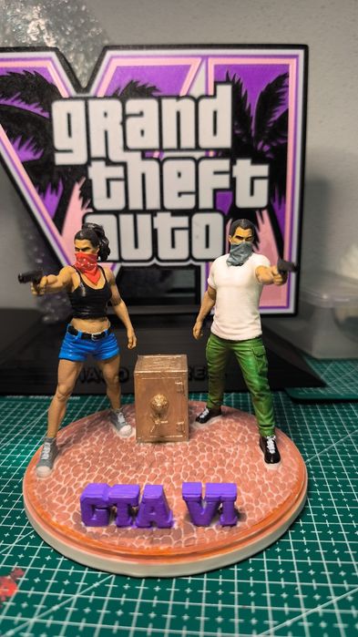 Personagens figura GTA VI