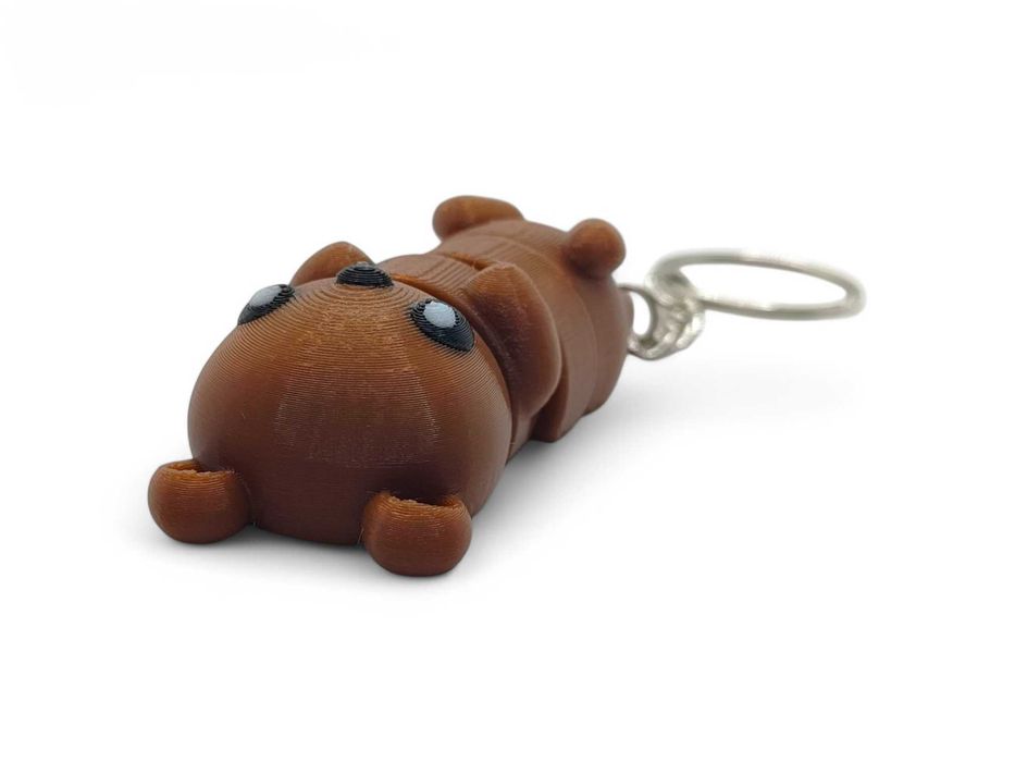 Brelok Flexi Wydra - Ruchomy Brelok Wydra