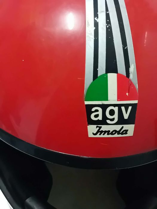 Capacete moto agv 1976
