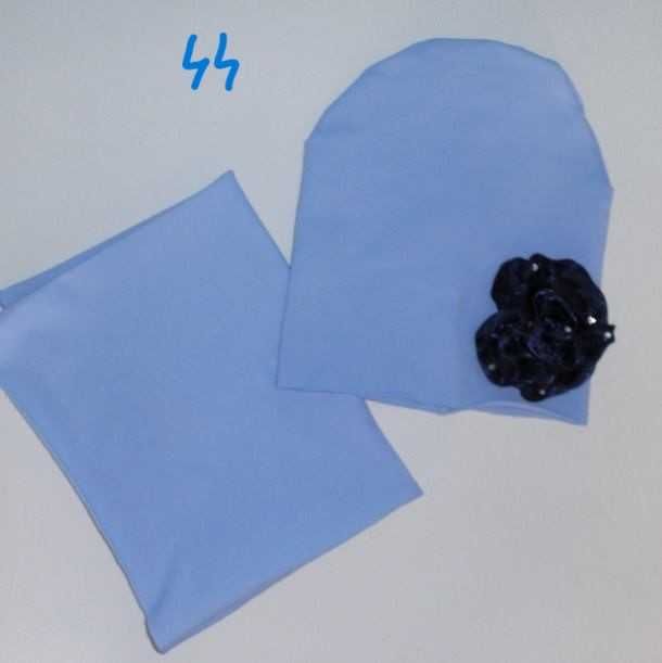 komplet czapka komin rozmiar 42 Monello  0,5-1 rok