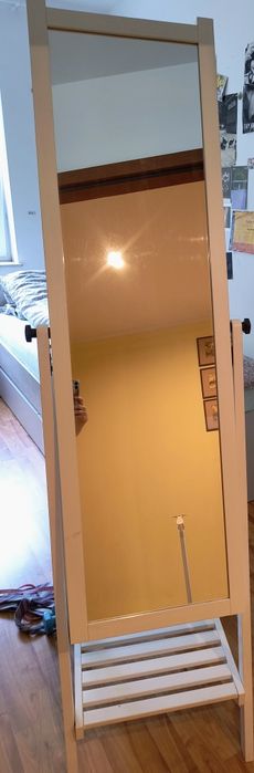 Lustro Ikea Isfjorden białe