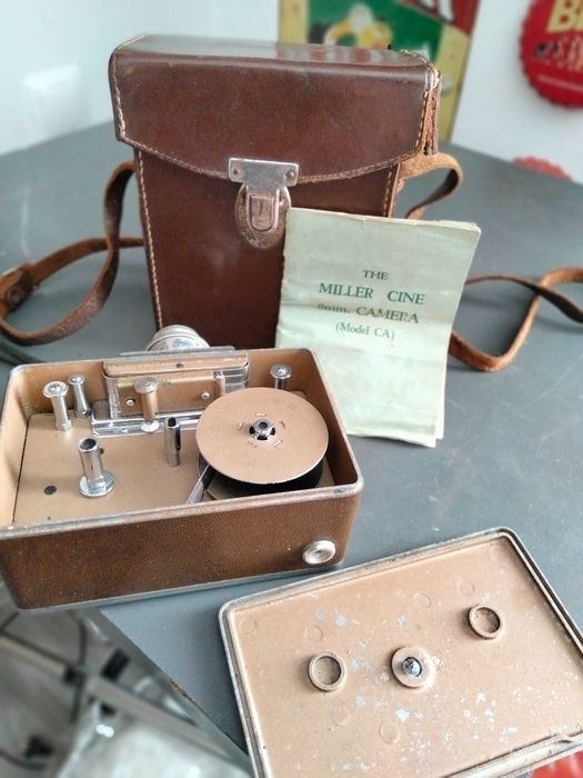 maquina de filmar anos 50