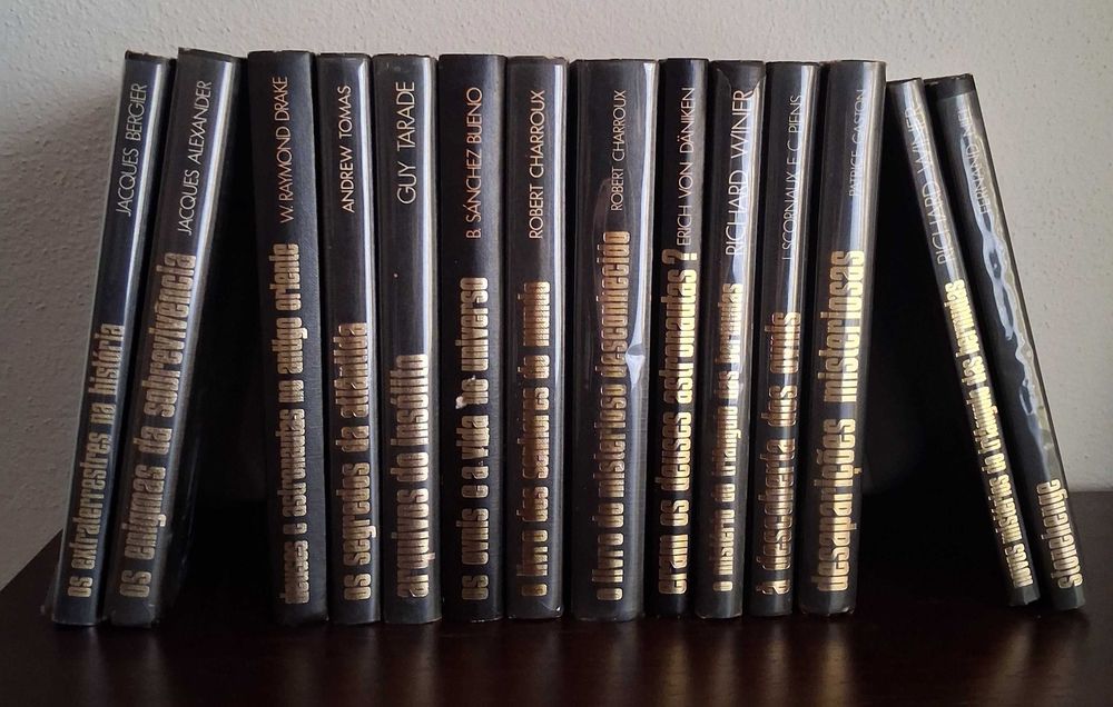 Lote 14 Livros Coleção "Enigmas de Todos os Tempos" - Bertrand / Círculo de Leitores
