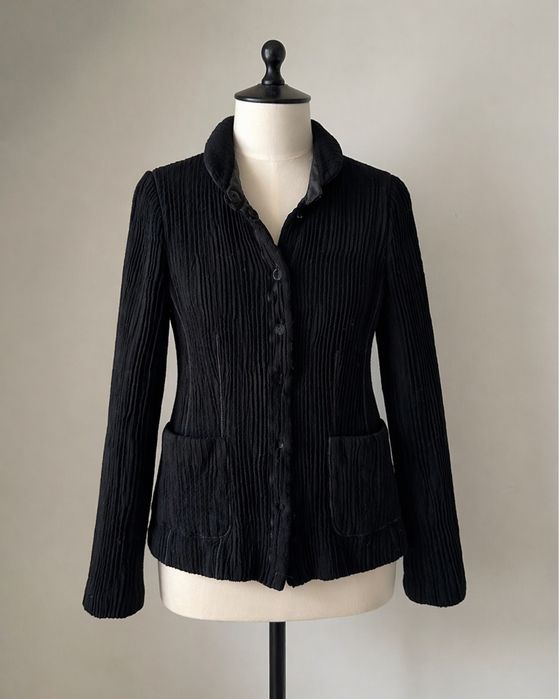 Vintage Armani Collezioni knit blazer, M/L
