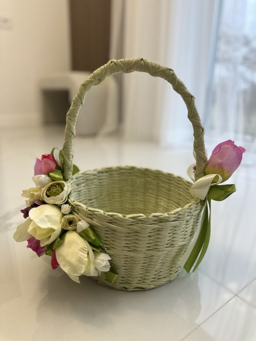 Кошик Великодній з рушничком