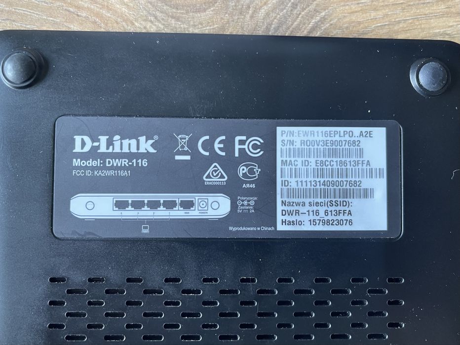 ROUTER D-Link DWR 116 Wi-Fi 300Mbs jak NOWY