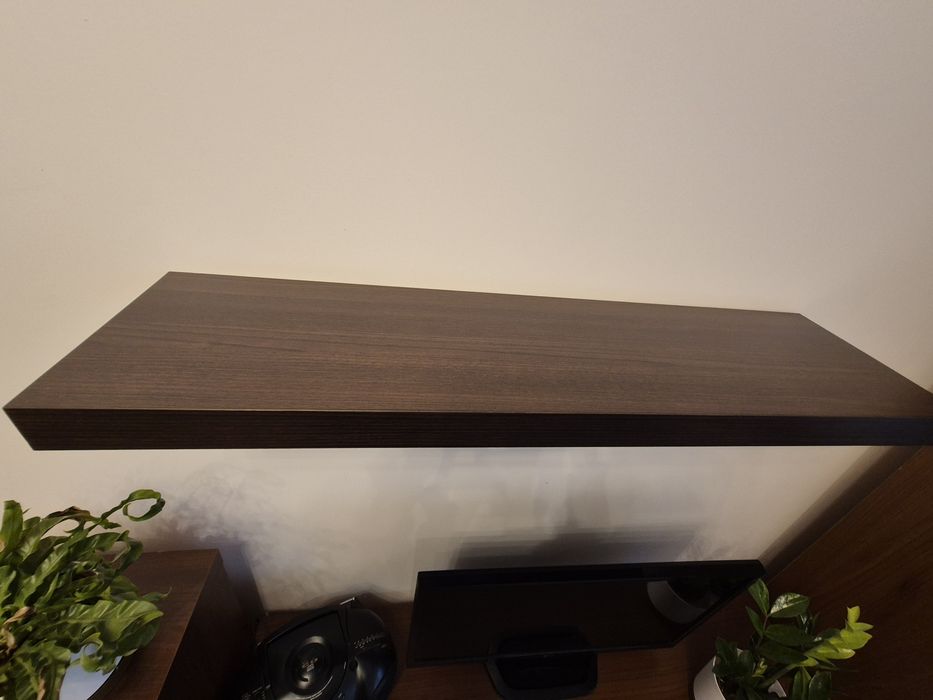 Półkami wisząca Kolor wenge