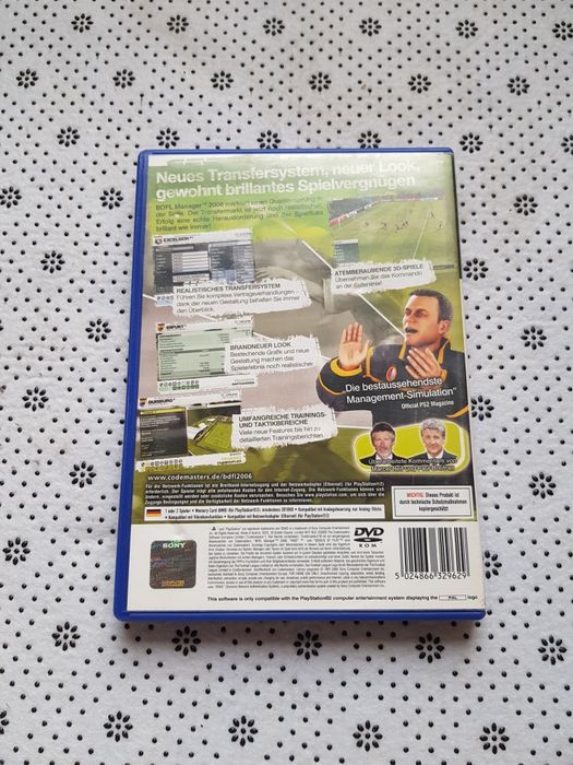 Bdfl manager 2006 gra na PS2