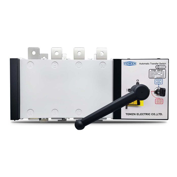 Перемикач навантаження авр 100А 160А 250А 400А tomzn автомат резерв