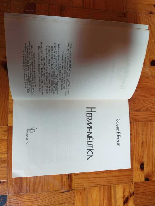 Hermenêutica - Richard E. Palmer