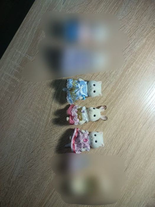 Sylvanian Families фигурки кошки хорошее состояние