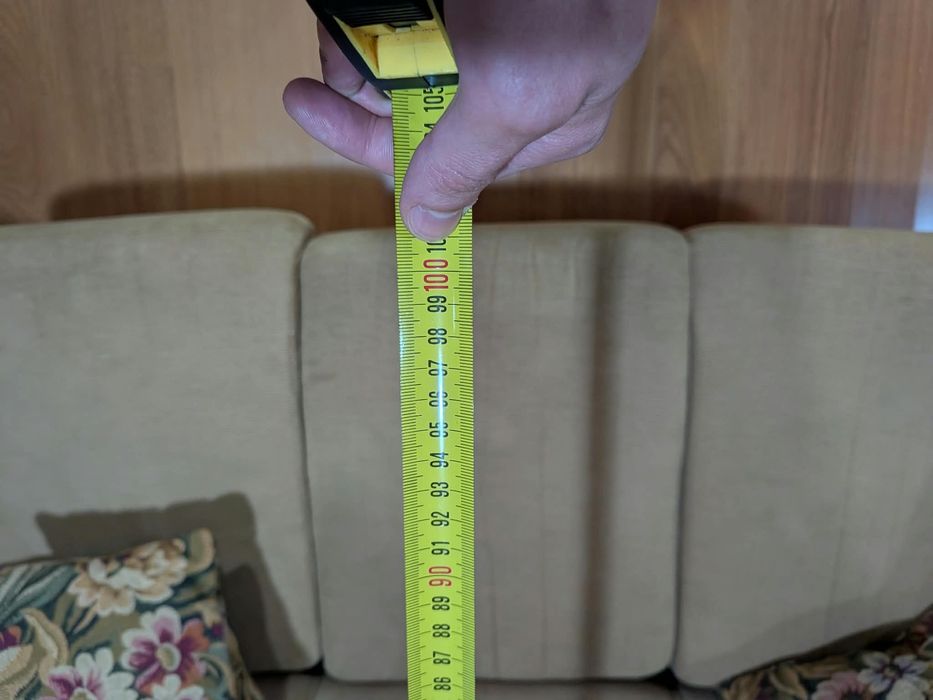 Sofá 3 Lugares em Veludo Canelado Bege (165x100 cm) + Almofadas de Oferta