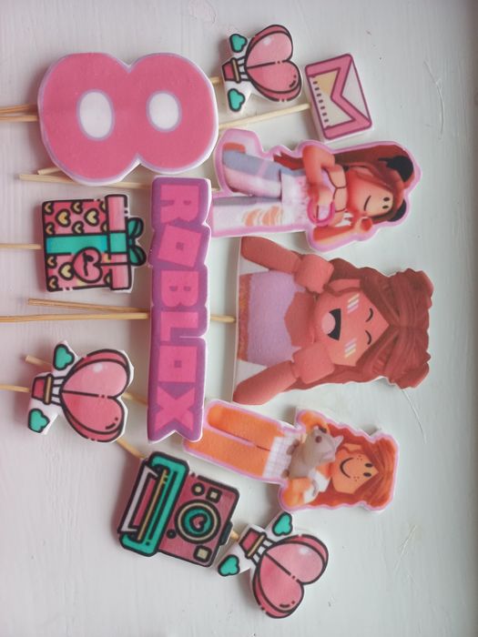 Топери на замовлення, цукрові прикраси для торта, кондитерська сировин