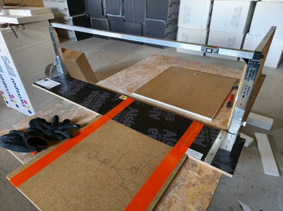 NOWA Maszyna Do Cięcia Styropianu Gilotyna Przecinarka Termiczna Styroduru XPS EPS 105cm
