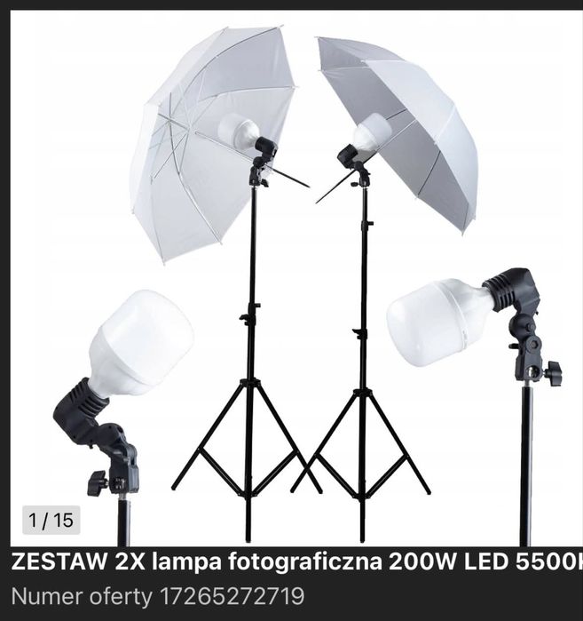 Sprzet do studia fotograficznego