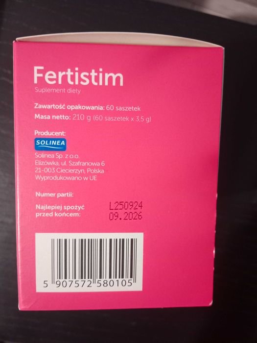 Saszetki Fertistim dla kobiet