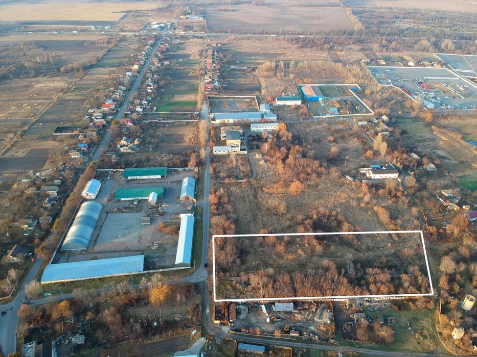 Земельна ділянка Житомирська траса 1.2га склад, виробництво КОМЕРЦІЯ