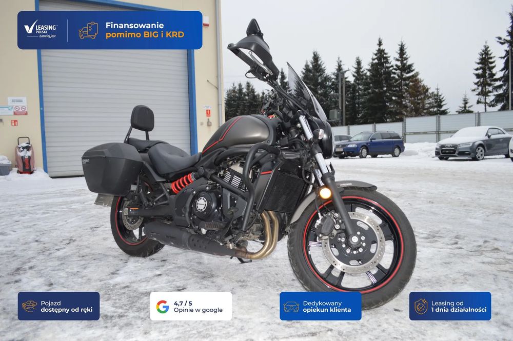 Kawasaki Vulcan [14629]Vulcan S, 649 cm3, polski salon, 61 KM, grzane manetki, Fv 23%.