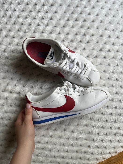 Кросівки Nike Classic Cortez Leather White Red