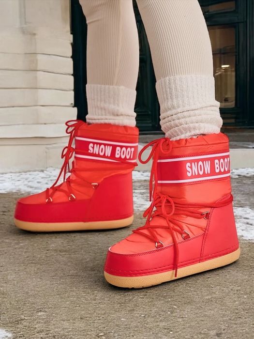 5 KOLORÓW 36 37 38 śniegowce 39 40 jak moon boot krótkie na platformie