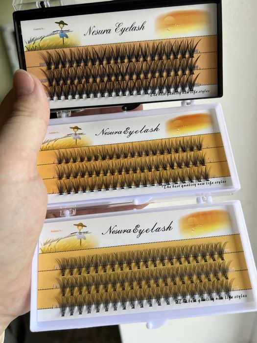 Накладні пучкові вії Несура Nesura