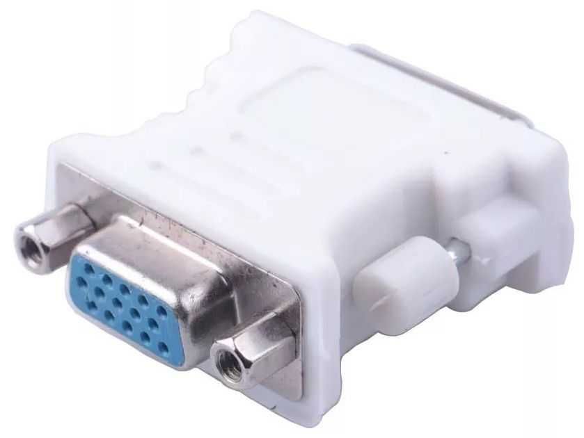 DVI - VGA адаптер конвертер переходник [DVI/24+5pin(папа) к VGA(мама)]
