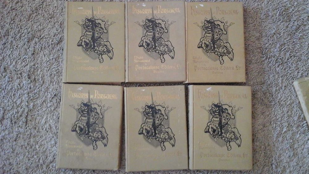 História de Portugal Edição Monumental da Portucalense Editora 1928