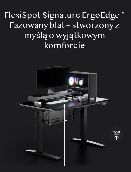 FlexiSpot Signature ErgoEdge blat 140x80