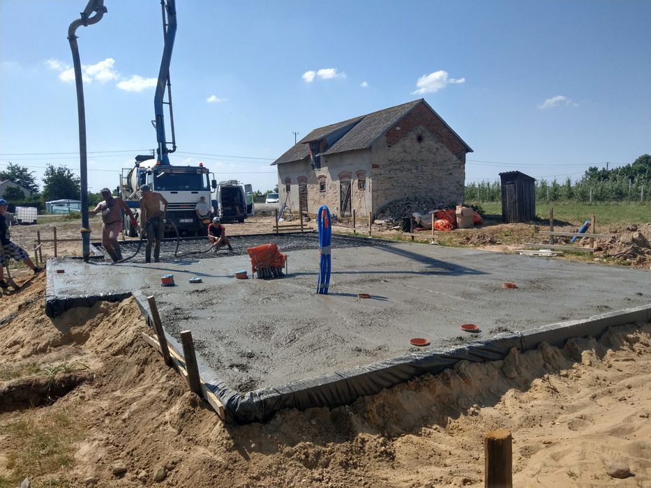 Suchy Beton Stabilizacja Podsypka pod kostkę brukową