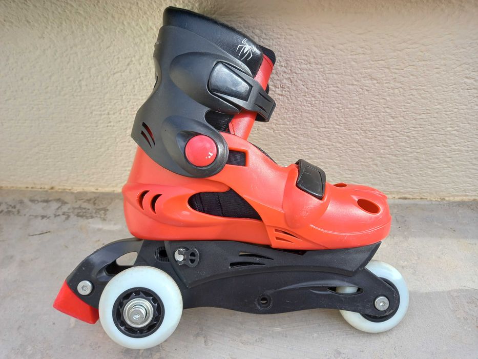 Patins em Linha MARVEL “Spider Man” tamanhos 28, 29, 30 ou 31