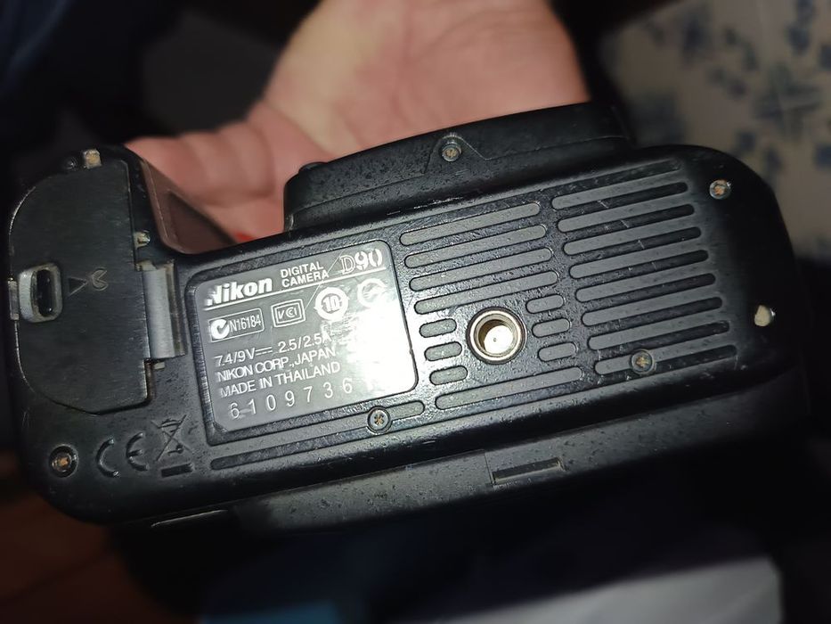 Nikon D90 não trabalha