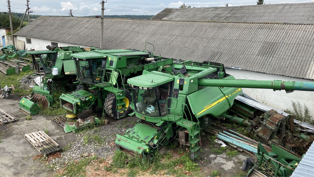 Розборка-б/у запчастини комбайнів John Deere