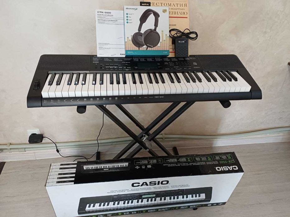 Синтезатор Casio CTK-3500!!! Динамічна модель + Подарунки.