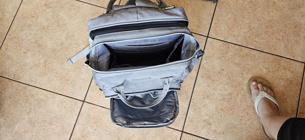 Mala de transporte fraldas bebé