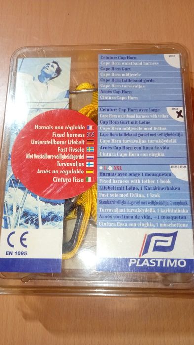 Cinturão + Mosquetão de Segurança Novo