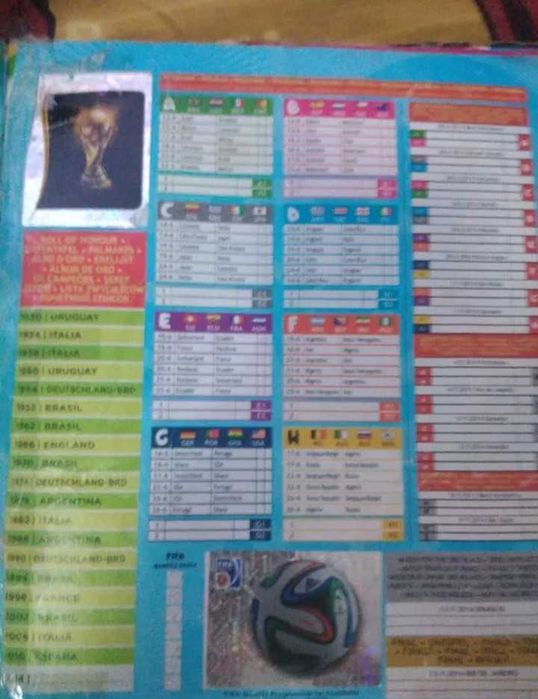 Caderneta mundial 2014