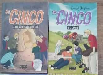 LIvros "Os cinco"