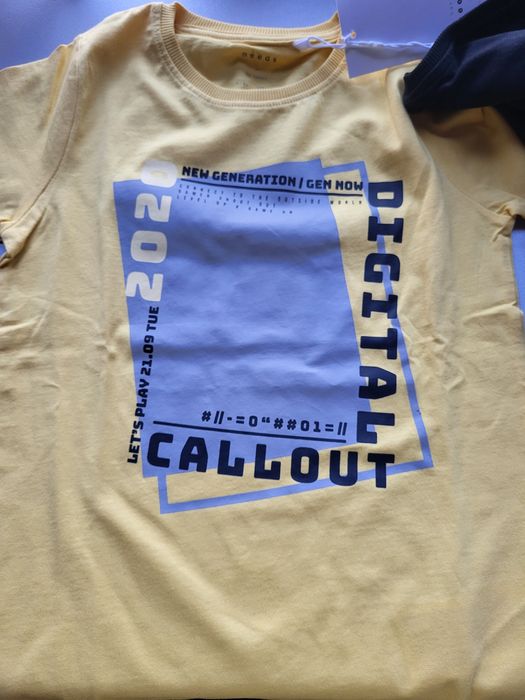 2 sztuki tshirtów, Name it, rozmiar 122-128, nowe