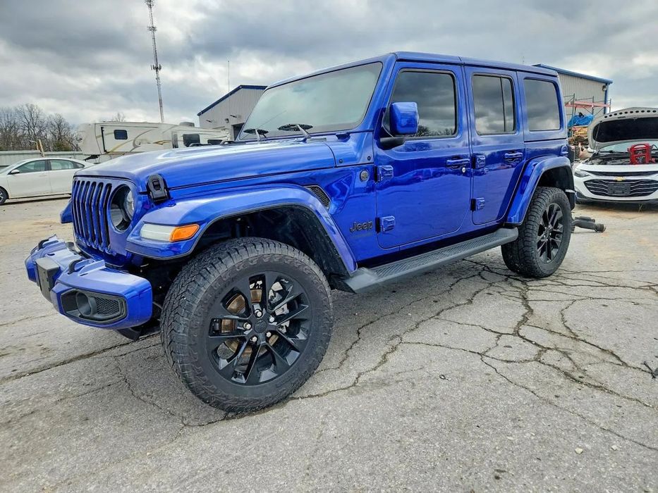 Jeep Wrangler Wygrana licytacja (od ubezpieczalni). W drodze do Polski.